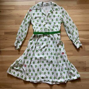 1960s/1970s Sport Trio by Rikki (Heavily Altered) Frog and Ladybug Dress